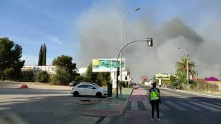 Forest Fire In Benidorm Tuesday May 16th 2023