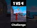 Red Criminal 1 vs 4 in CS Ranked😳 #shorts #freefire #kill2head #freefireUnban #totalgaming #1vs4