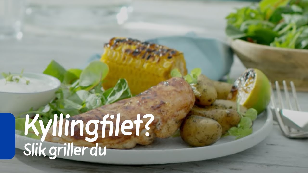 Hvordan grille kyllingfilet? REMA 1000 YouTube