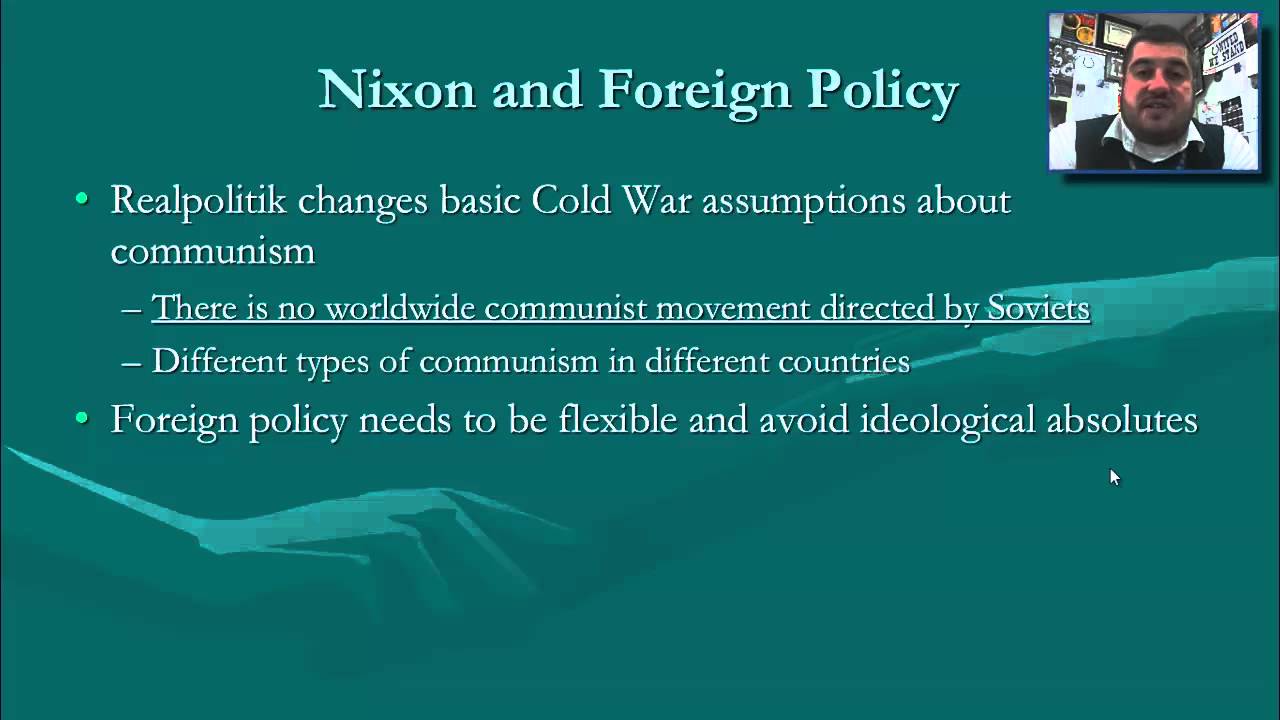 205 Nixon's Foreign Policy YouTube
