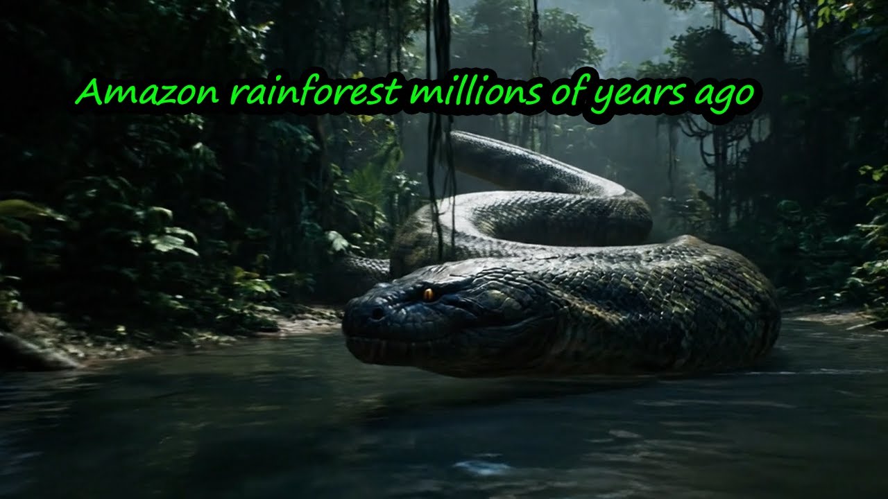 Amazon Rainforest Millions of Years Ago | Giant Prehistoric Snake Discovery 