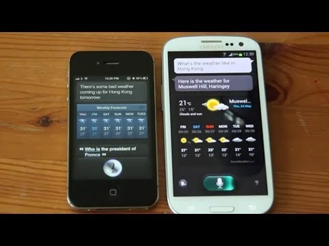 IPhone 4S Siri Vs Samsung Galaxy S Voice Which Is Best