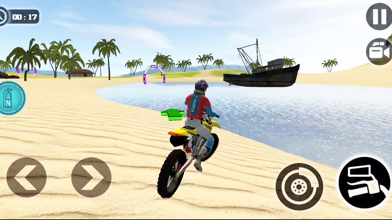 Real Water Surfer Bike Racing - Floating Drive - Android Gameplay