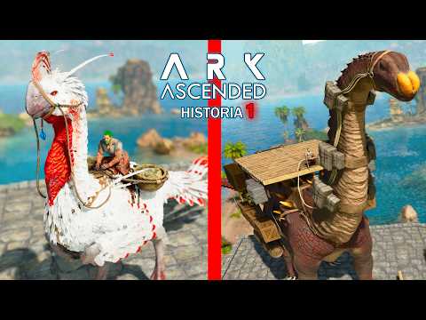 GIGANTORAPTOR DIOS DE GUERRA SUPERMUTANTE Y NUEVO DINOSAURIO DIAMANTINASAURUS! ARK Ascended Historia