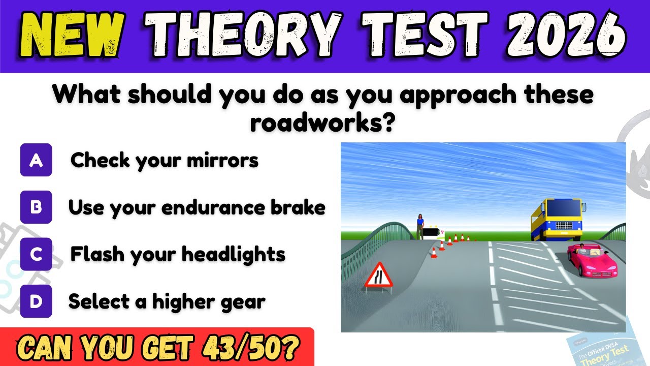 Theory Test 2026 UK | Hardest Driving Theory Test Questions – Updated For 2026 | Pass First Time