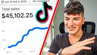 How I Made $45,102.25 in 21 Days Dropshipping on TikTok