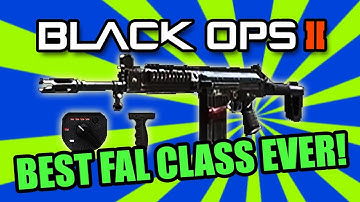 Black Ops 2: BEST FAL OSW CLASS SETUP FOR 2.00+ K/D