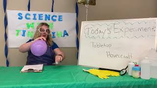 Science with Tiny Tina: Table Top Hovercraft