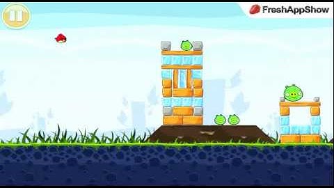 Angry Birds on the FreshAppShow - Android App Reviews