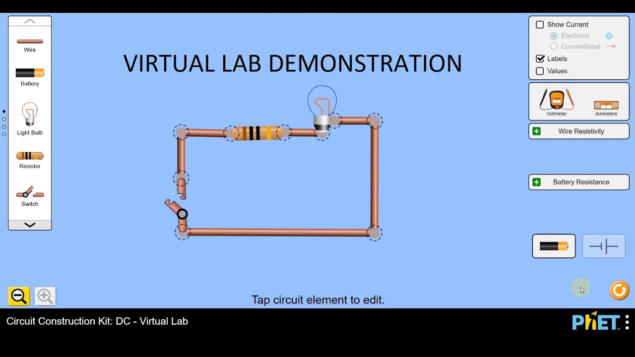 Circuit Construction Kit Virtual Lab