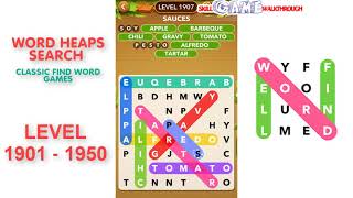 Word Heaps Search Level 1901 - 1950 Walkthrough | SkillGameWalkthrough screenshot 5