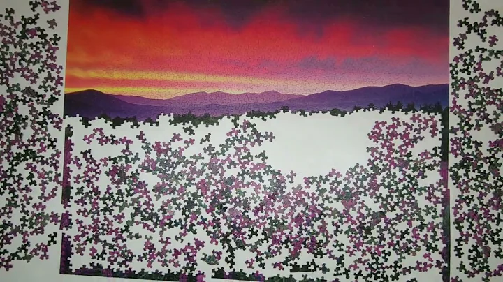 Purple Majesty - Jigsaw Puzzle - Time Lapse - 2,000 pieces