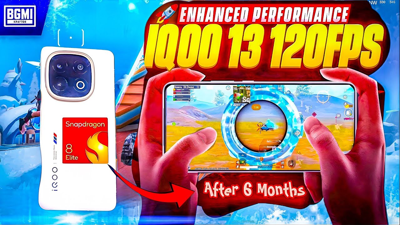 IQOO 13 120FPS PERFORMANCE TEST AFTER 8 MONTH 🔥#120FPS #IQOO13 - YouTube