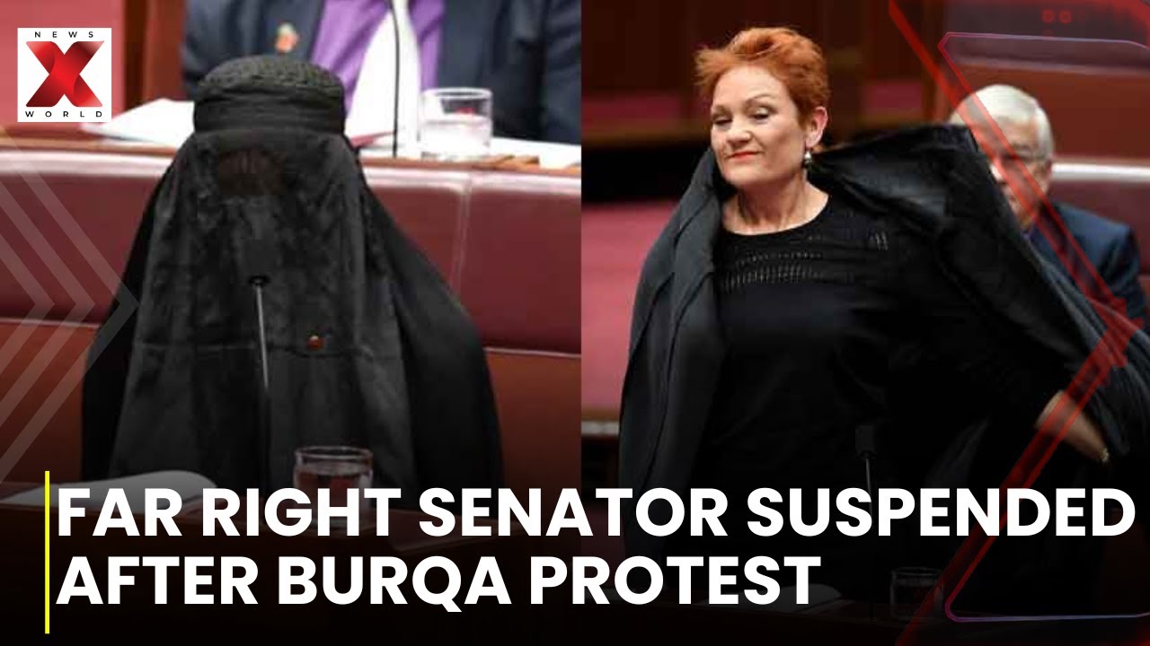 Сенат Австралии закрылся из-за протеста Полин Хэнсон | NewsX World
