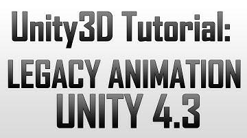 [Unity4] How to get back to the Unity Legacy animation system