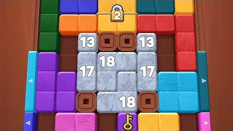 Wood Away Block Jam Level 100 Game Walkthrough Solution