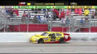 2011 R#25 Atlanta 08.Clint Bowyer crash