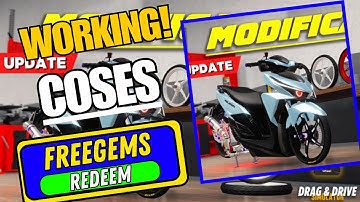 Alle werkende codes voor Drag Drive Simulator! Wissel codes in voor Drag Drive Simulator