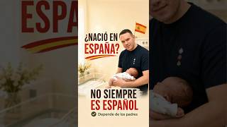 ¿Si mi hijo nace en España es español? Nacionalidad española para hijos de extranjeros