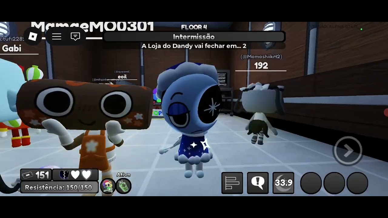 Tentando achar a Twisted Bobette (Dandy's World)