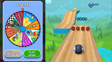 Going Balls Spin the wheel Level 55 26 ( Android & IOS Gameplays )