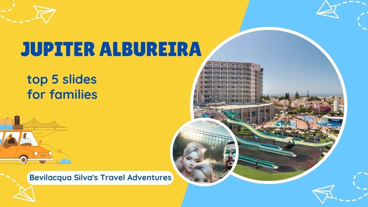 Top 5 Slides @ Jupiter Albufeira - Family Fun (2023) - YouTube