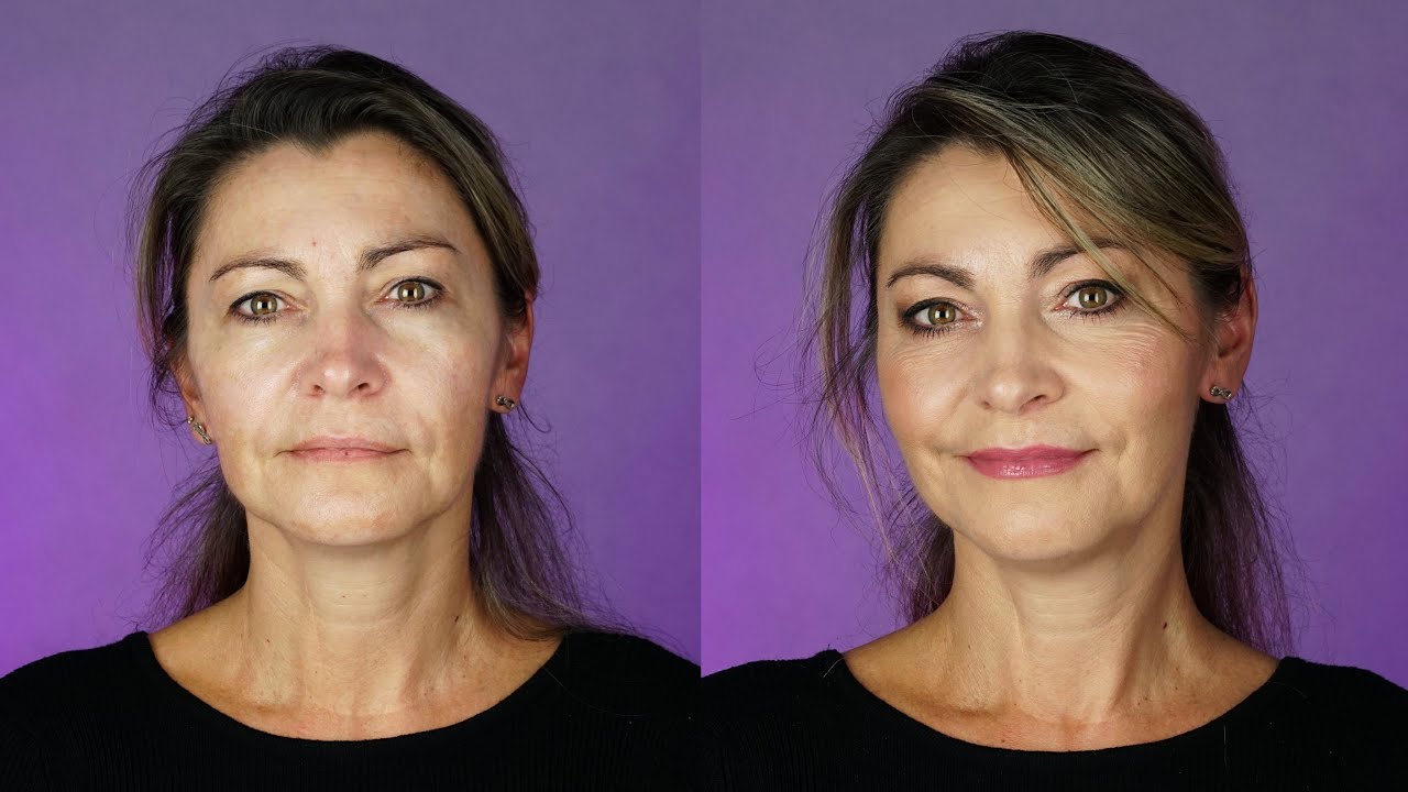 Makijaż cery dojrzałej (mocniejszy dzienny/lekki wieczorowy)