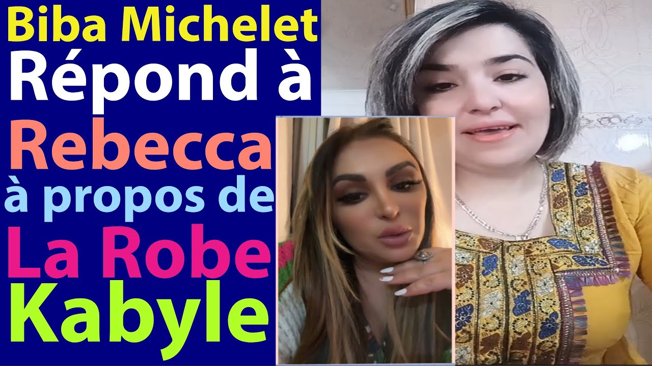 Biba Michelet Répond à Rebecca à Propos De La Robe Kabyle 👗