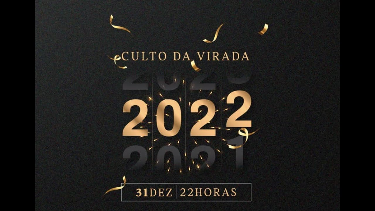 CULTO DA VIRADA AO VIVO NA