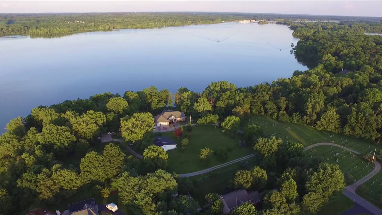 Hoover Reservoir in Westerville, Ohio. July 10th 2016 (Aerial) 1080p