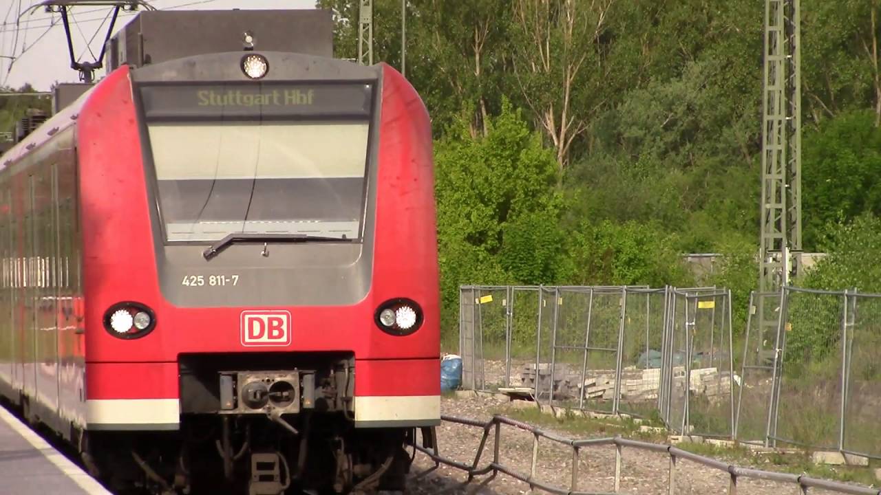Eutingen im Gäu - Stadtbahn Karlsruhe mit GT8-100D/2S - ET 425 (Zugtrennung-und vereinigung) uvm.