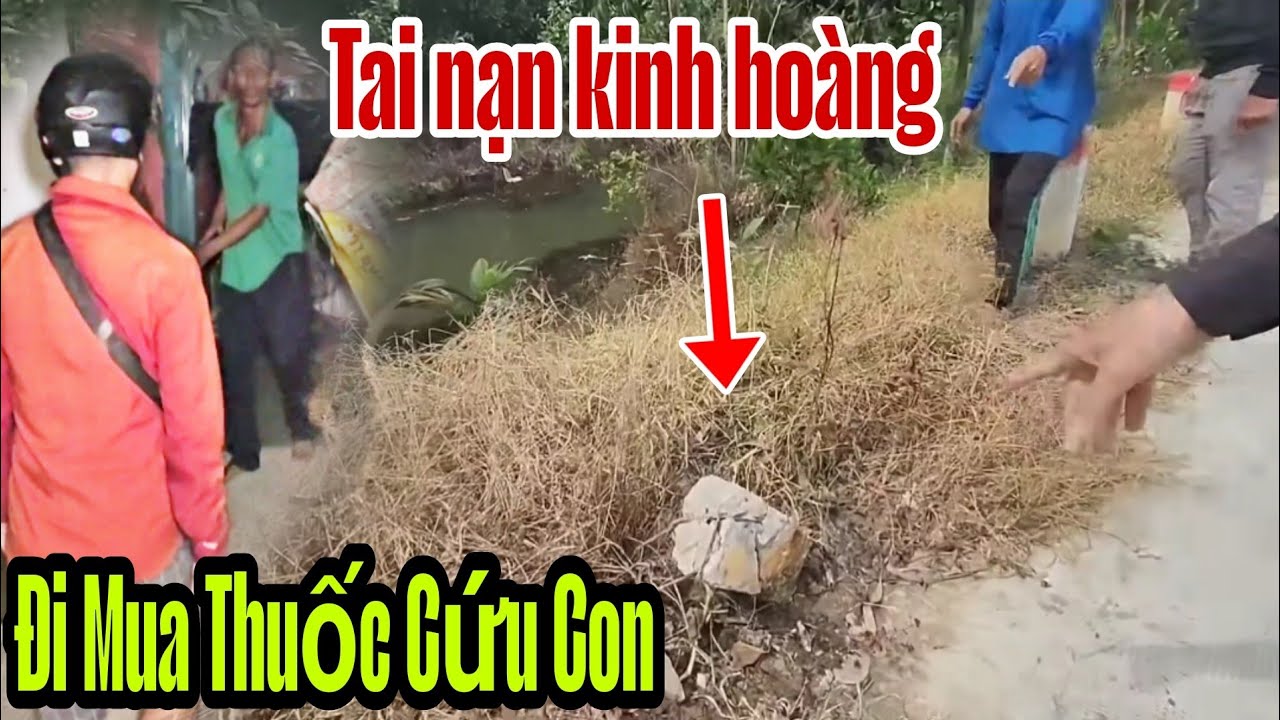 Tai n,ạ,n Kinh H,o,à,ng trên đường mua thuốc cứu con đến bất ngờ thăm lại hoàn cảnh trong đêm.