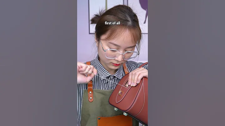 High-end handcrafted leather bag, different color options do you love it?🥰