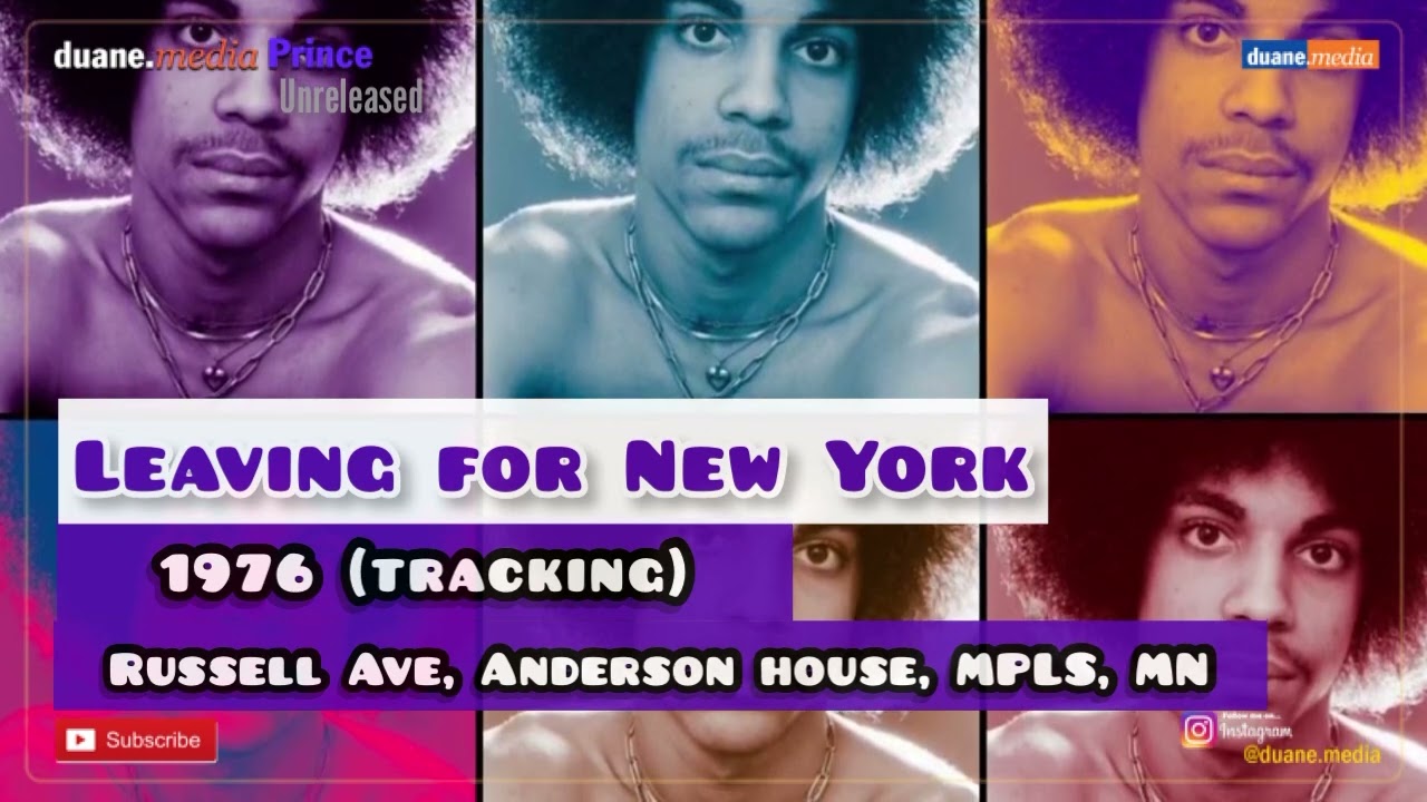 Prince Unreleased 008 | Leaving for New York (1976) ‪@duane