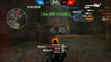 Bullet Force | Minigun 32 killstreak Nuke