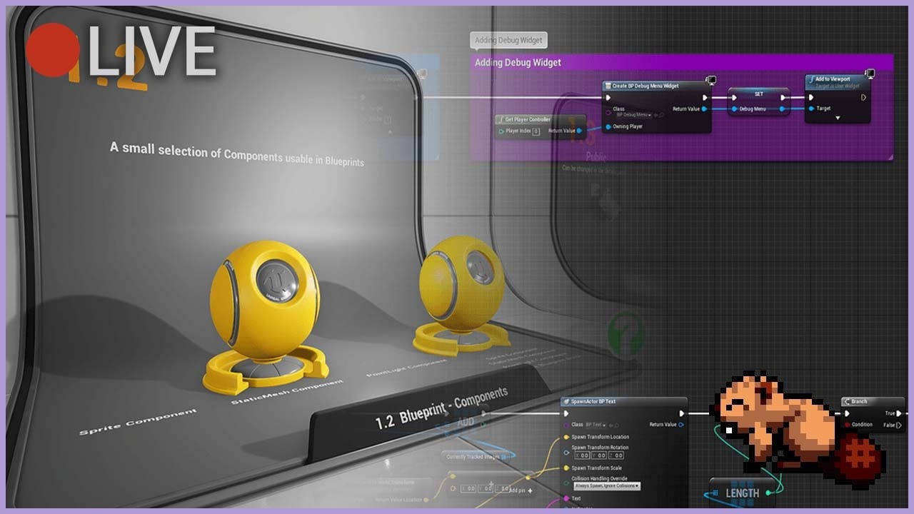 More work on visual scripting | Unreal Engine