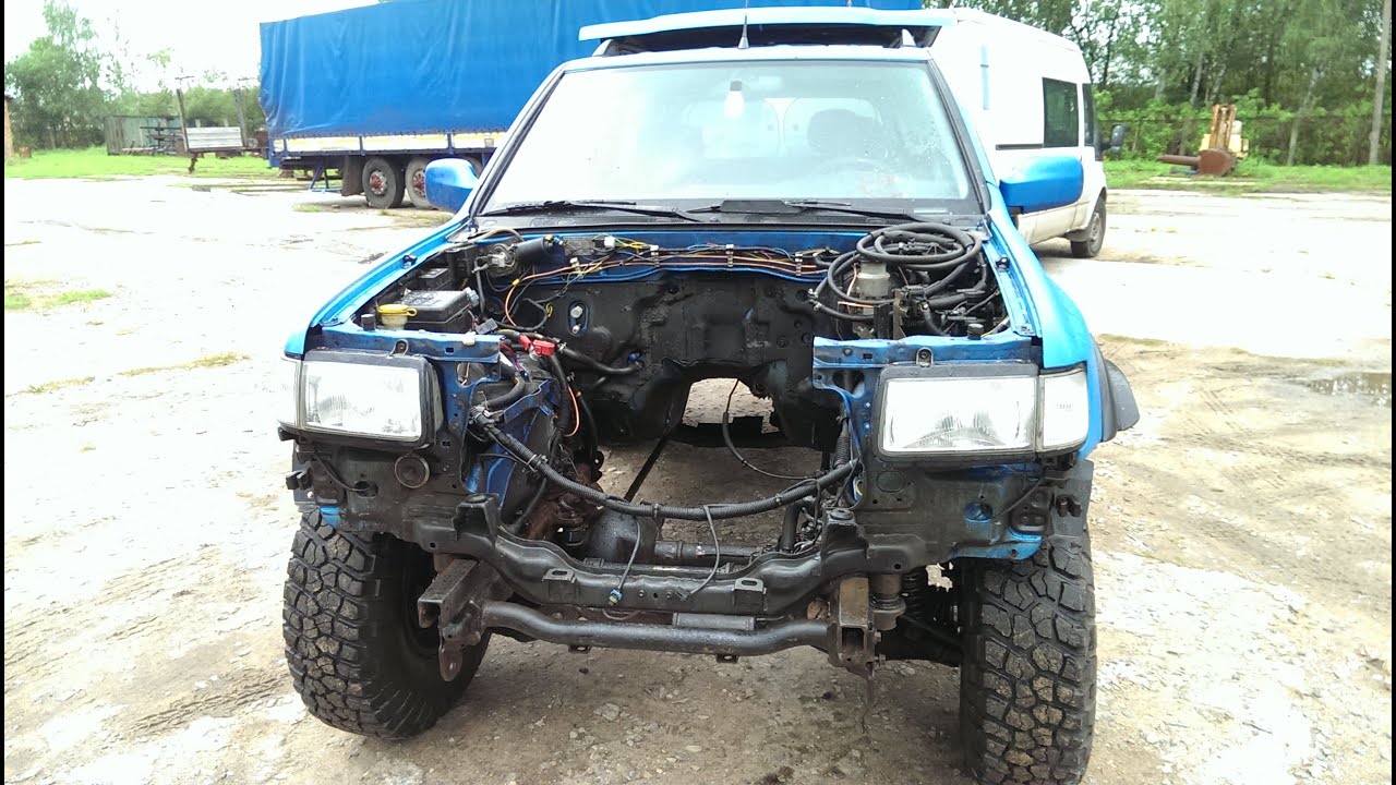Opel Frontera B swap 1UZ-FE V8 Opel Frontera B swap 1UZ-FE V8