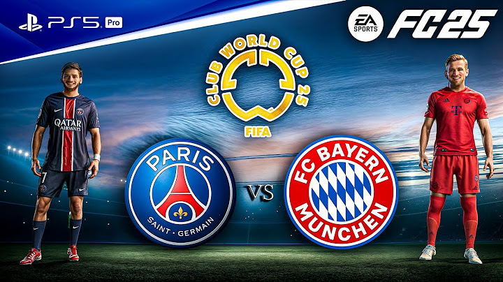 FC 25 - PSG vs. Bayern Munich | FIFA Club World Cup 2025 | PS5™ Pro [4K60]