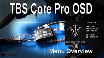 TBS PowerCube - TBS Core Pro Menu Overview