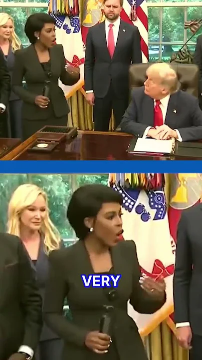 Stunning reporter whose beauty left Trump speechless