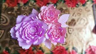 Paper Rose Flower Decoration for any occasion at home, Paper Flower Backdrop diy,paper flowers Paper Rose Flower Decoration for any occasion at home, Paper Flower Backdrop diy,paper flowers