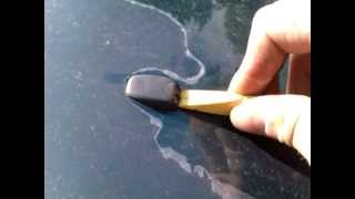 Remove BMW E36 Windshield Washer Spray Nozzles