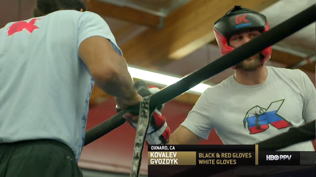 Александр Гвоздик vs Сергей Ковалев. Фрагмент спарринга в #RGBA