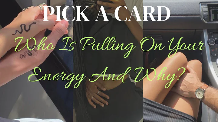 🔮 “Who Is Pulling On Your Energy And Why?”  Pick A Card 🔮