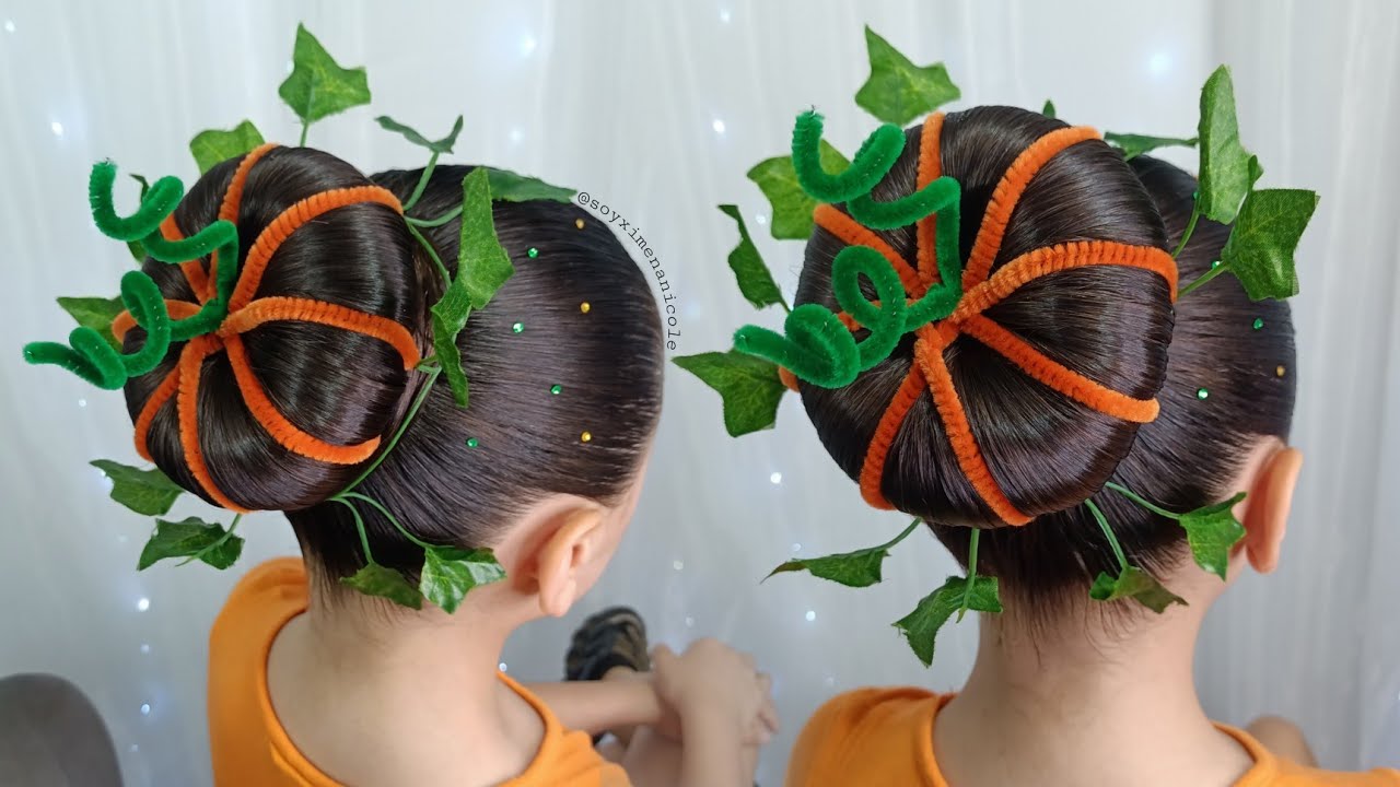 PEINADO DE CALABAZA 🎃🖤