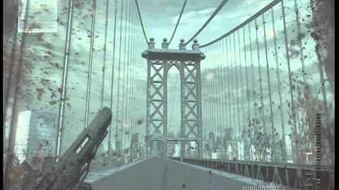How to get on  top of the bridge on Intersection.Mw3.