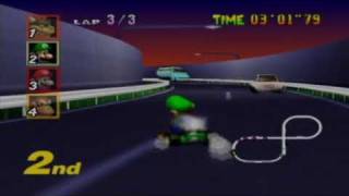Mario Kart 64 - Flower Cup Extra Mode - Part 1