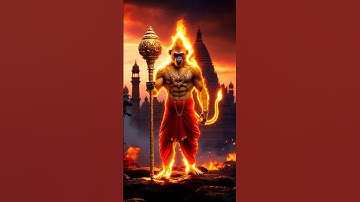 Ai hanuman video🙏 #shorts #ai #animation #new #creatine #hanuman #mucis #viralshort #video #yshorts