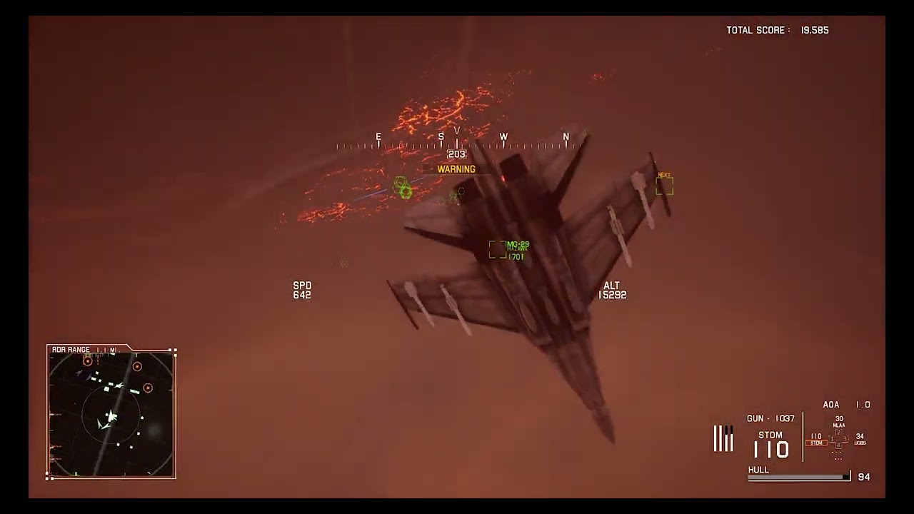 Lore Accurate Trigger in Project Wingman - Mission 6