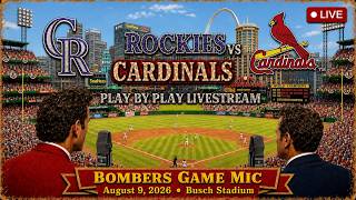 🔴 LIVE Rockies vs. Cardinals ROX RUBBER MACTH! - Play by Play & Reaction | Game 120 of 162
